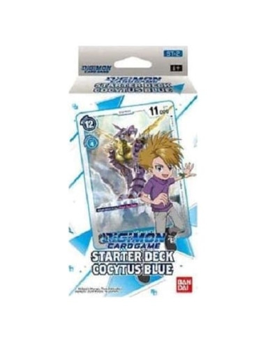 Deck Cocito Azul TCG Digimon Bandai 1ra Edición 54 Cartas