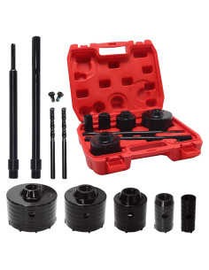 Kit de Brocas de Concreto DEHUIWI 9PCS 30-100mm SDS Plus