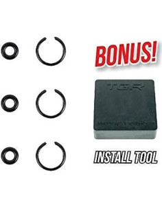 Anillo de Retención Tool Guy Republic 3/8" con O-Ring 2