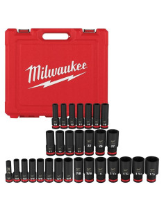 Conjunto de Socket IMP Milwaukee 6PT 1/2" 29 Piezas