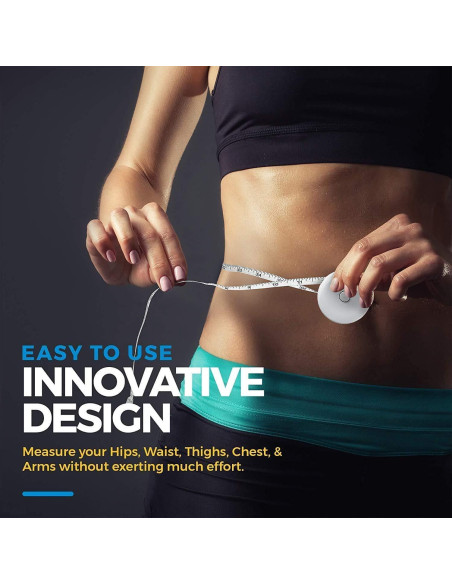 Cinta Métrica Corporal MEDca - Paquete de 4, Precisa y Duradera