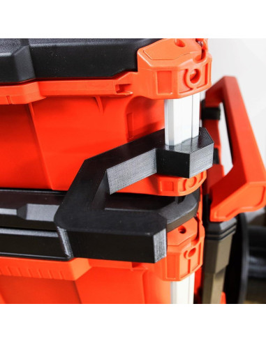 Soporte de Cable Milwaukee Packout 50 Pies Organizador Negro