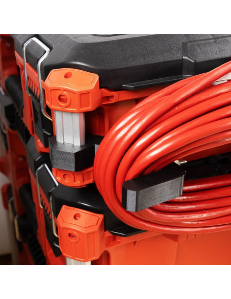 Soporte de Cable Milwaukee Packout 50 Pies Organizador Negro