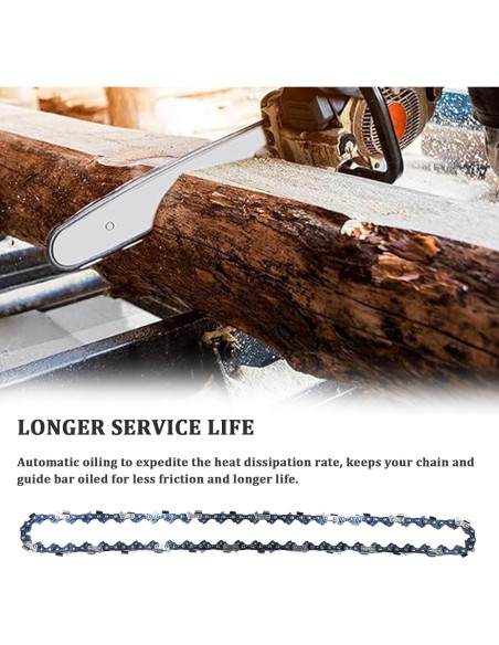 Cadena de Motosierra YETTAT 49-16-2715 16" 56 Eslabones