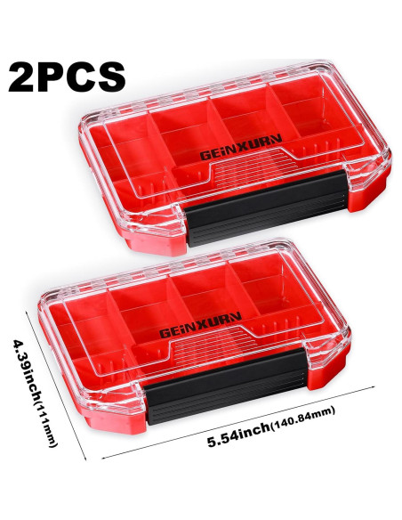 Organizador de Piezas Pequeñas GEINXURN IPX4 2 Cajas