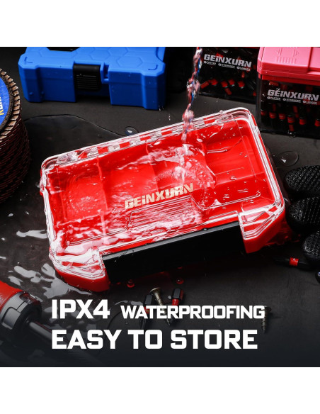 Organizador de Piezas Pequeñas GEINXURN IPX4 2 Cajas