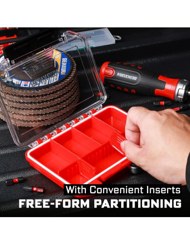 Organizador de Piezas Pequeñas GEINXURN IPX4 2 Cajas