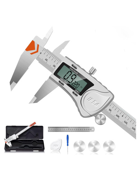 Calibre Digital HARDELL IP54 Acero Inoxidable 0-150mm