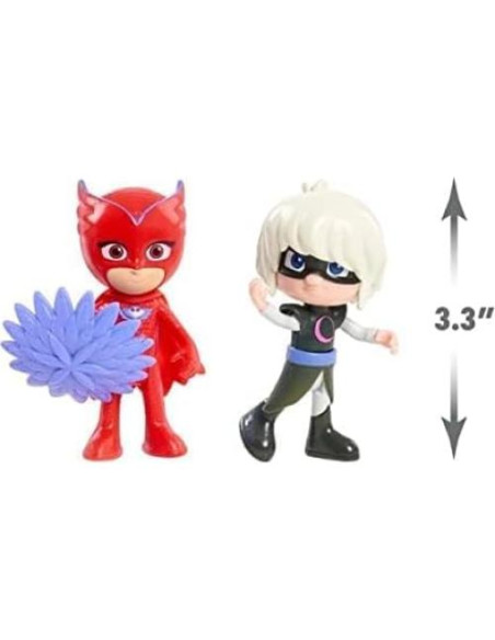 Conjunto de Figuras PJ Masks 2-Pack Owlette y Luna Girl