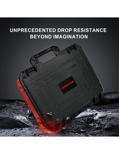 Estuche Duro HOSOCASE para Baterías Milwaukee M18/M12 9 Divisores