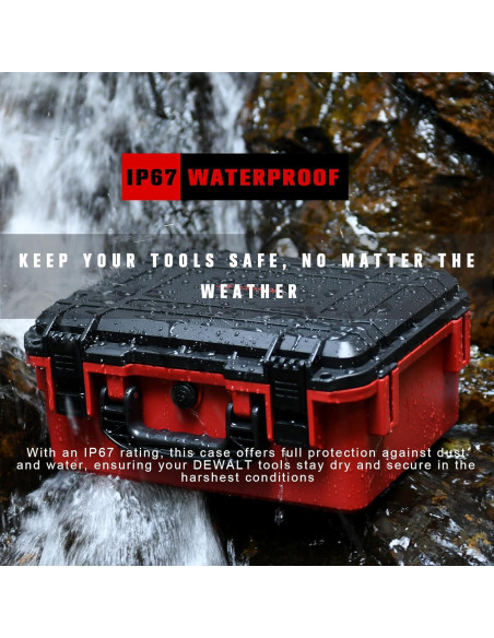 Estuche Duro HOSOCASE para Baterías Milwaukee M18/M12 9 Divisores