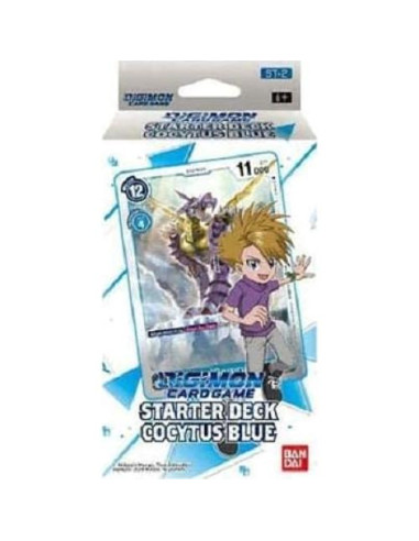 Deck Cocito Azul TCG Digimon Bandai 1ra Edición 54 Cartas