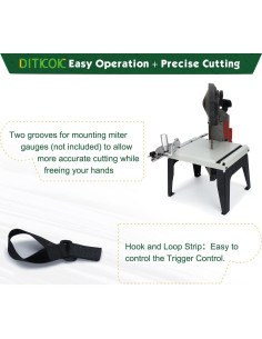 Soporte Mesa Portátil para Sierra de Banda DITKOK 6.8 kg 2