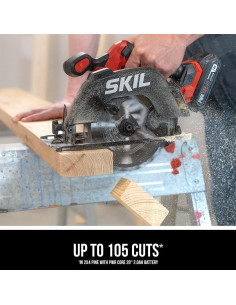 Sierra Circular SKIL 20V Sin Escobillas 6.5" Kit Madera 2