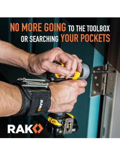 Banda Magnética RAK Ajustable para Tornillos y Clavos 2