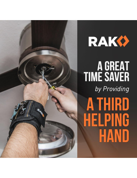 Banda Magnética RAK Ajustable para Tornillos y Clavos