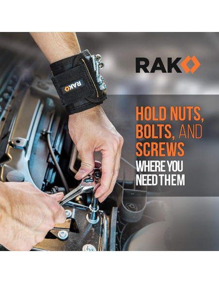 Banda Magnética RAK Ajustable para Tornillos y Clavos