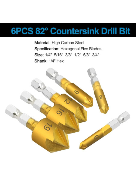 Juego de herramientas de perforación 28 piezas GMTOOLS