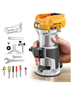 Router Compacto Inalámbrico MtiolHig 800W 30,000 RPM