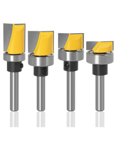 Juego de 4 Fresas Yakamoz para Mortajas de Bisagra