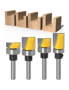 Juego de 4 Fresas Yakamoz para Mortajas de Bisagra 2