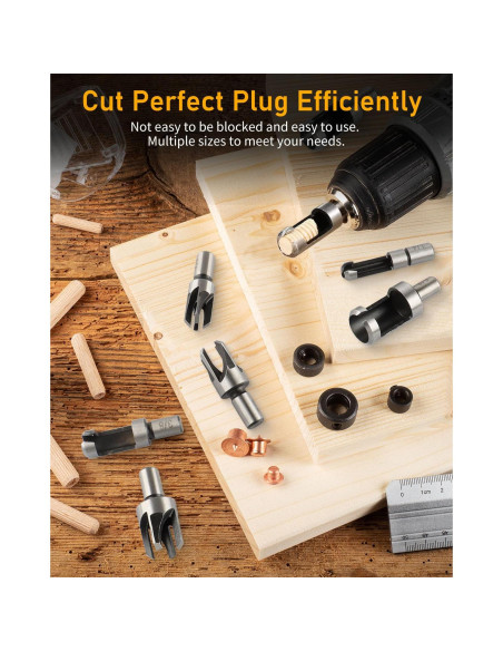 Juego de Herramientas de Perforación ZORUNNA 34 Piezas