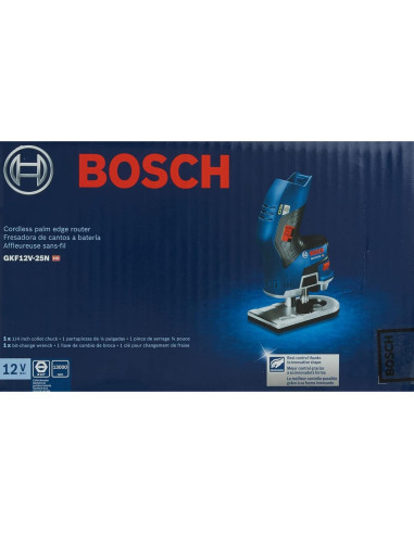 Router de Borde Bosch GKF12V-25N 12V Sin Escobillas