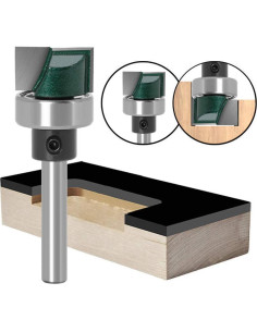 Fresadora de Plantilla Yakamoz 1/4" Eje Mortaja 19mm 2