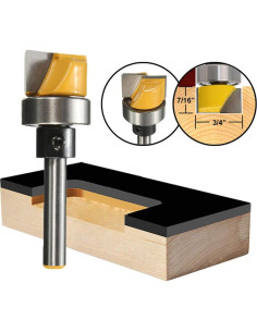 Cortador de Plantilla Yakamoz 6 mm Eje 19 mm Carburo 2