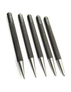 Juego de 5 Punzonadores Centrales ADI - Cabeza Redonda