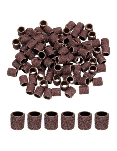 HARFINGTON 200pcs Mangas de Lijado 9.5mm Grano 80 Herramientas