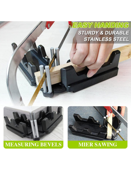 Herramienta de Medición y Corte de Inglete Moonoom 2 en 1