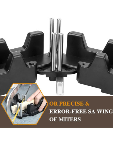 Herramienta de Medición y Corte de Inglete Moonoom 2 en 1