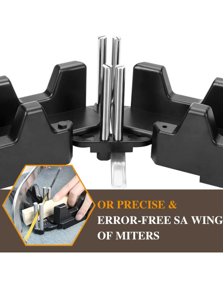 Herramienta de Medición y Corte de Inglete Moonoom 2 en 1