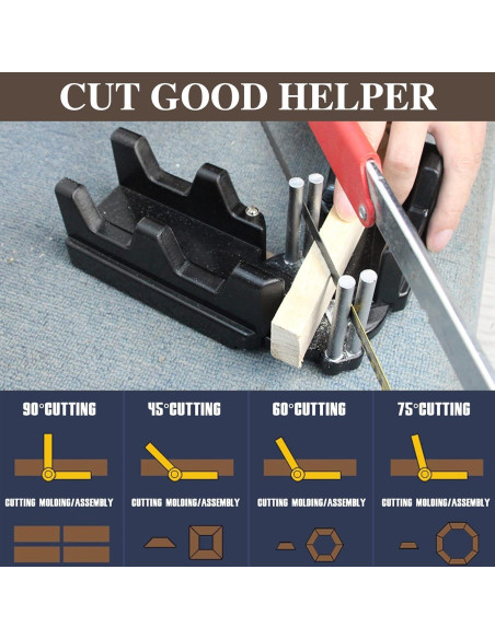 Herramienta de Medición y Corte de Inglete Moonoom 2 en 1