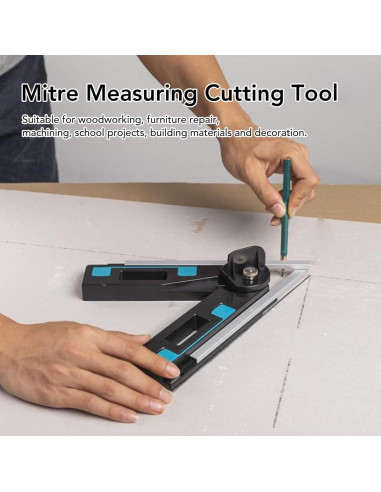Medidor de Ángulo Asixxsix 30-180 para Sierra de Inglete