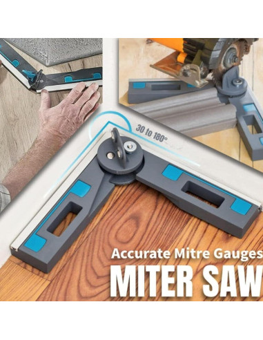 Medidor de Ángulo Asixxsix 30-180 para Sierra de Inglete