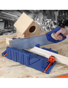 Sierra Ingletadora Naroote 36cm con Gabinete y Afilado Doble 2