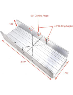 Juego de Caja de Inglete Excel Blades 15.24 cm - Corte Preciso 2
