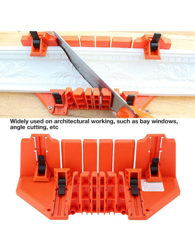 Caja de Inglete Walfront 35.5 cm con 4 Ángulos y Antideslizante