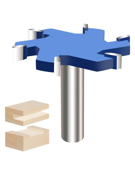 Fresa de Aplanado Vearter 65mm 6 Alas para CNC Madera