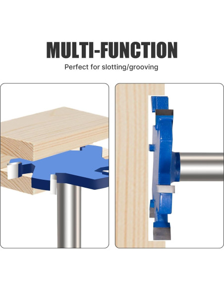 Fresa de Aplanado Vearter 65mm 6 Alas para CNC Madera