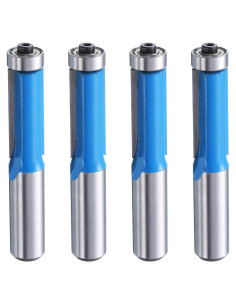 Fresa de Recorte Flush uxcell 1/2" Eje Carburo 31.75mm