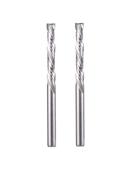 Bit de Router HOZLY 1/8" Carburo Compresión 2PCS