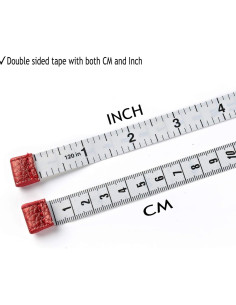 Cinta Métrica 3m Z Retráctil Doble Cara para Coser 2