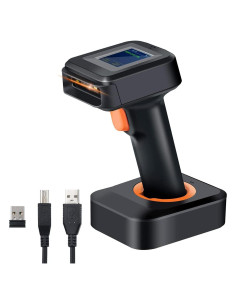 Escáner de Códigos de Barras Tera HW0006 Pro Inalámbrico 1D 2D