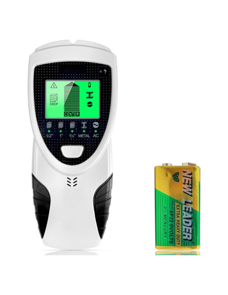 Detector de Vigas Sutekus SH301 5 en 1 con Pantalla LCD