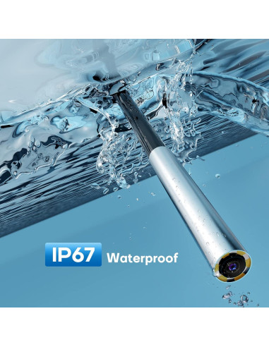 Cámara Endoscópica Inalámbrica NIDAGE 3.9mm 1080P HD IP67