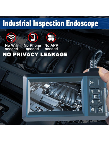 Cámara Endoscópica COOVIE HD 1080P con Luz LED 5m