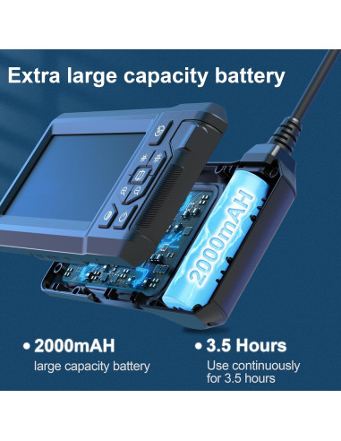 Cámara Endoscópica COOVIE HD 1080P con Luz LED 5m